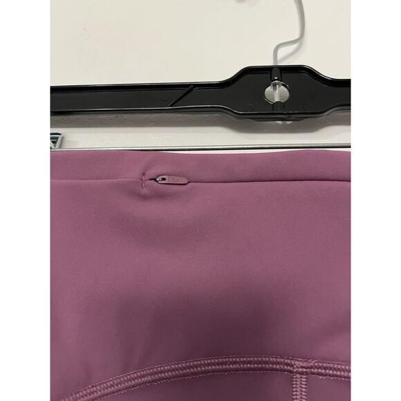 Lululemon Womens Swift Speed High Rise Cropped Leggings Size 12 Purple Athletic - Picture 6 of 9